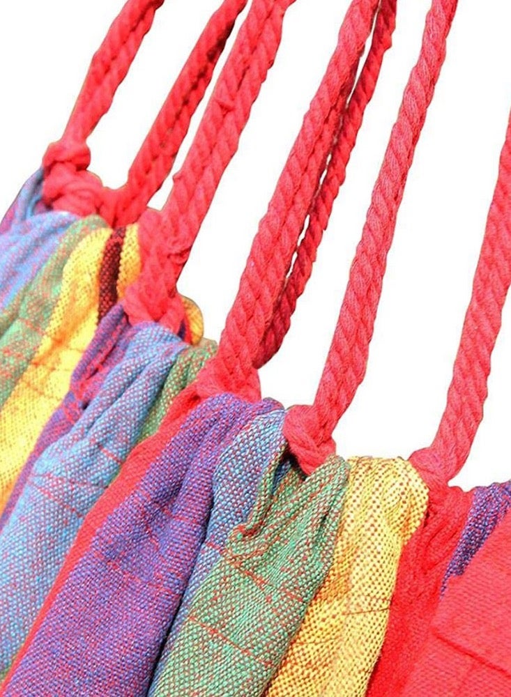 KUYING High Quality Portable Camping Hammock Multicolor with Storage Bag  - Image 4