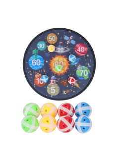Thoraya Astral Kids Dart Board Game Funny Parent Child Interaction Planet Dartboard with Adhesive Ball for Indoor Outdoor  - Image 1