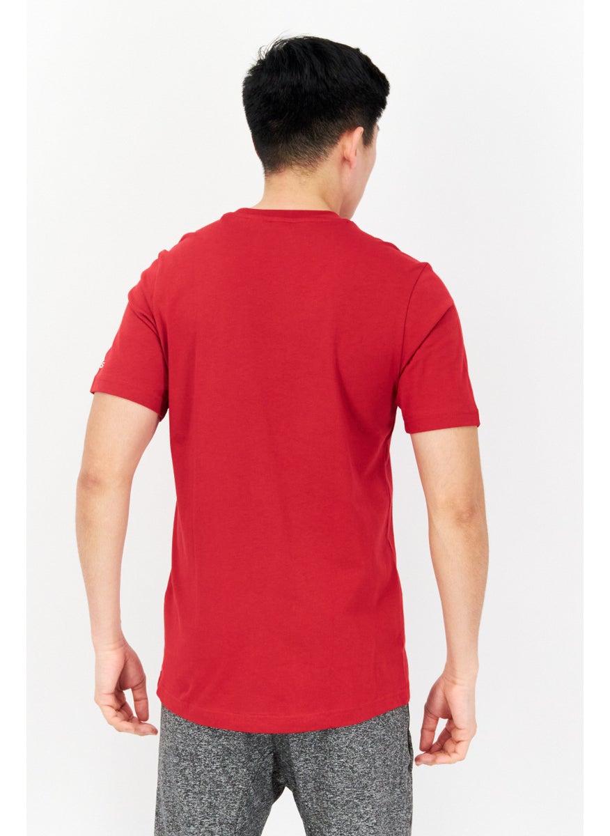 Men Sportswear Fit Short Sleeve Training T-Shirt, Red - pzsku/ZF28076887476BC6AB0FEZ/45/_/1739110584/0426a088-740c-4696-a5fa-3690338b0c48