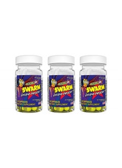 STACKER 2 Swarm Extreme Energizer 20 Capsules (Pack of 3)  - Image 1