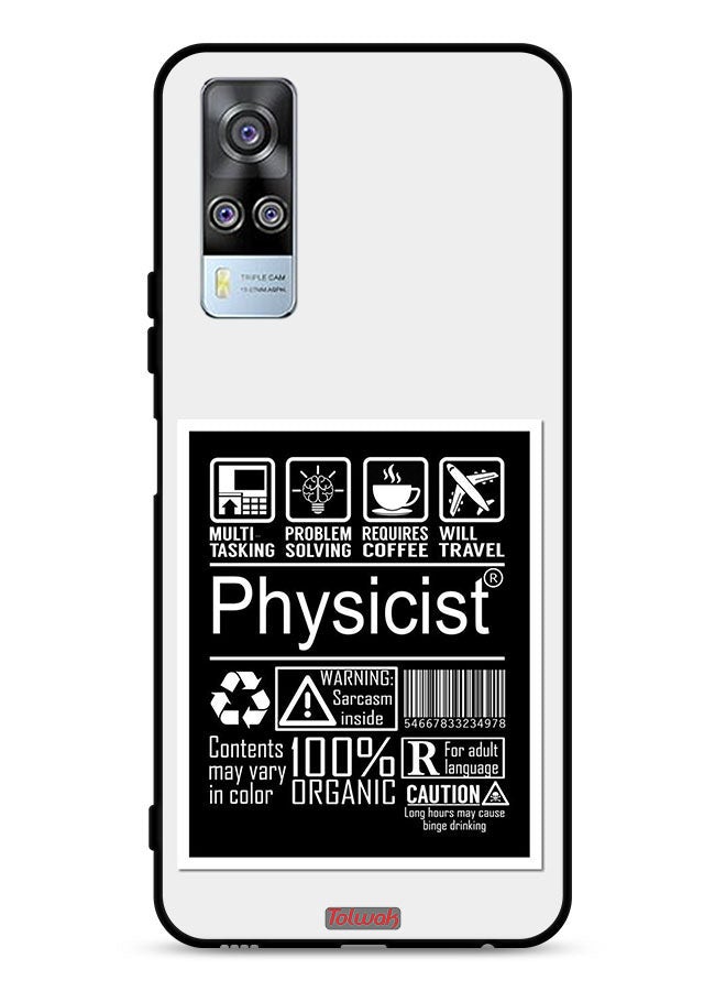 Tolwak vivo Y51 2020 Protective Case Cover Physicist Sticker - Image 1