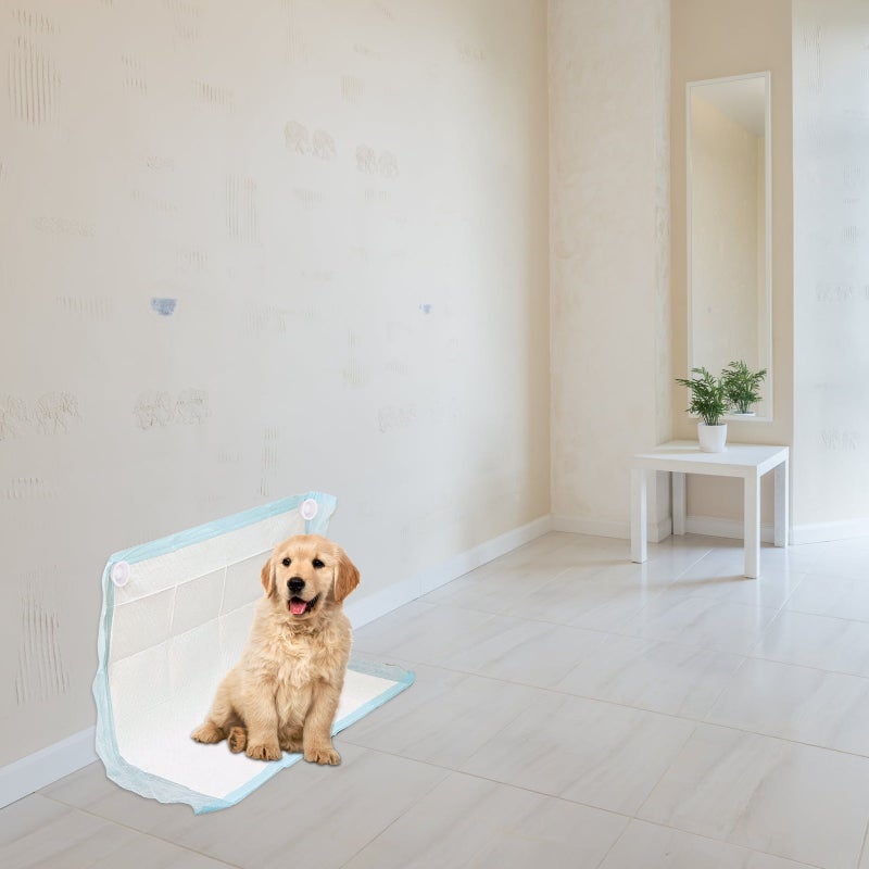 🏠 حامل حفاضات بول الكلاب للاستخدام المنزلي ولحمامات الحيوانات الأليفة أبيض متين - Image 5