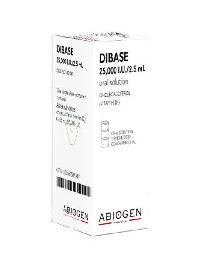 DIBASE 25,000 IU/2.5 ml Oral Solution