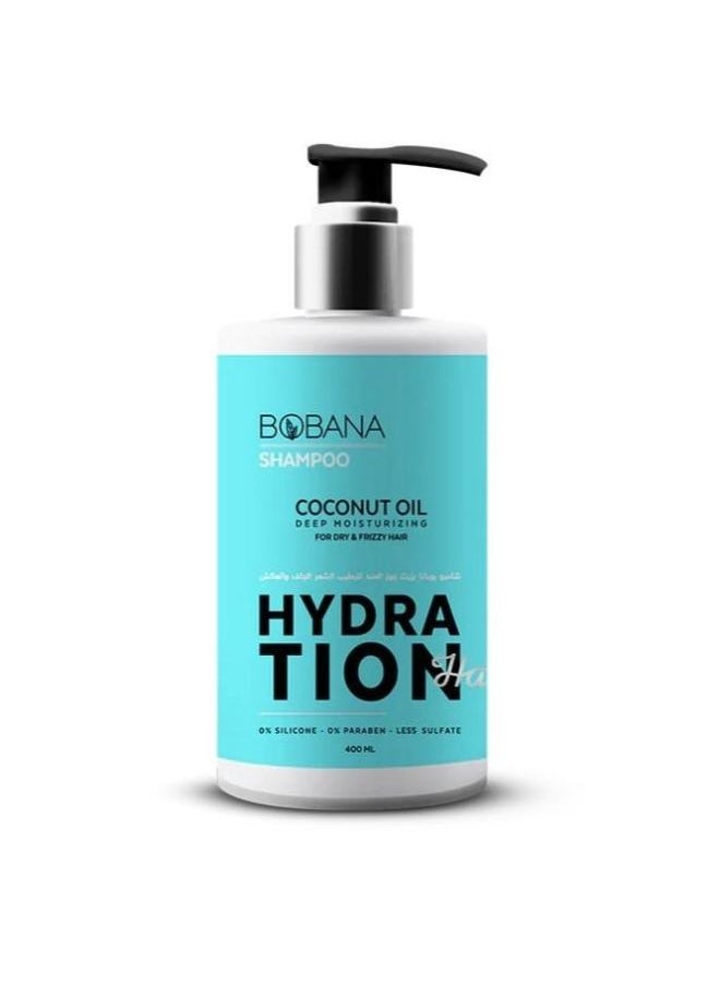 BOBANA - Coconut Oil Hydration Shampoo - 400 ml - Image 1