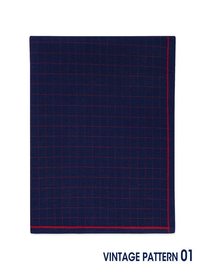 Zenssia Soft Men's Cotton Handkerchiefs with Assorted Color 6 Piece Gift Set - Image 5
