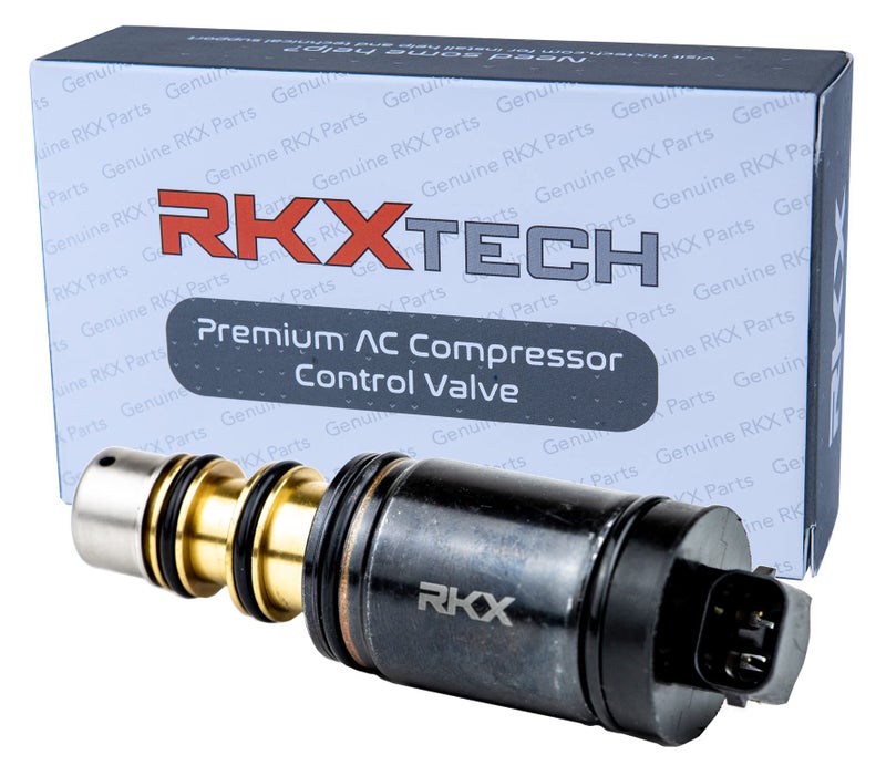 RKX AC Compressor Control Solenoid Valve Compatible with Denso PIG TAIL STYLE MK5 MK6 7SEU16C / 6SEU16C - Image 1