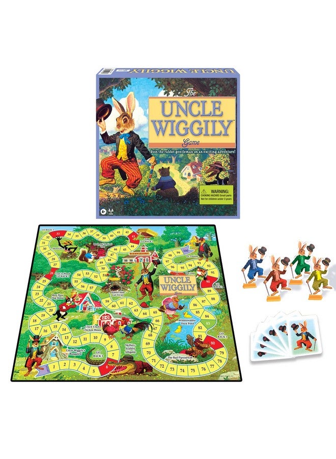 Winning Moves Uncle Wiggily by Winning Moves Games USA, The Classic Child's First Reading Game, for 2 to 4 Players, Ages 4+ - Image 1