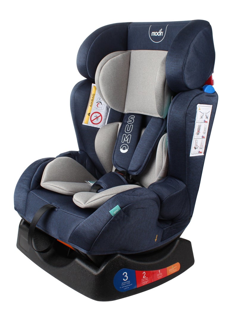 Moon Infant Car Seat Suitable From Birth to 6 Years Navy Blue 0-25 Kg - Image 1