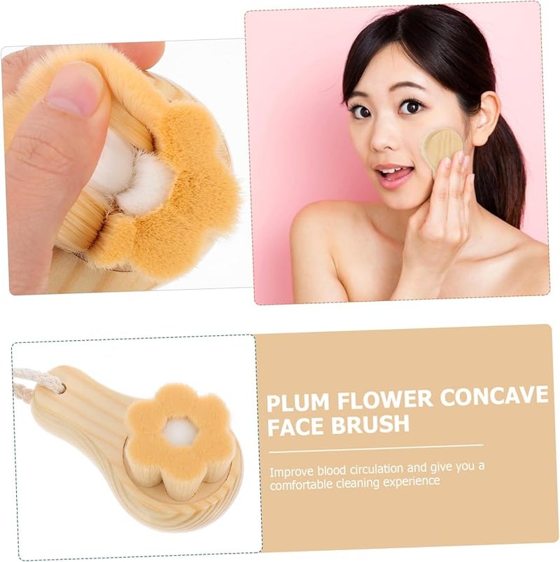 Portable Facial Cleansing Brush Soft Fiber for Daily Travel Gym Use - Image 5