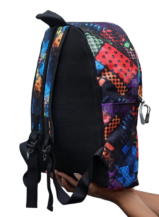 WECROO School/College Backpack for Women Casual Printed Stylish Waterproof Polyester Printed Bag for Laptop Picnic Daypack For Girls (Multicolor) - Image 3