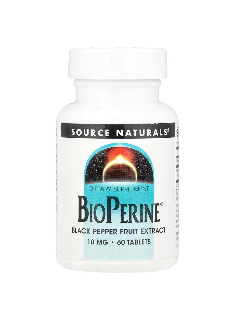 Source Naturals BioPerine®, 60 Tablets