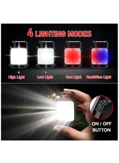 Generic Compact Rechargeable COB Keychain Light with Magnetic Base, 4 Modes, Foldable Bracket, and Bottle Opener - Ideal Emergency Flashlight for Night Fishing, Camping, and Walking.  - Image 3