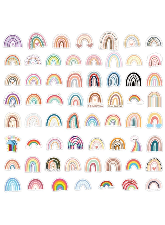 NIBEMINENT 60 Pcs Color Deco Kit Waterproof Stickers, High Definition Printing Bright Colors, Suitable for Laptop Skateboard Luggage Water Bottle Guitar DIY - Image 3