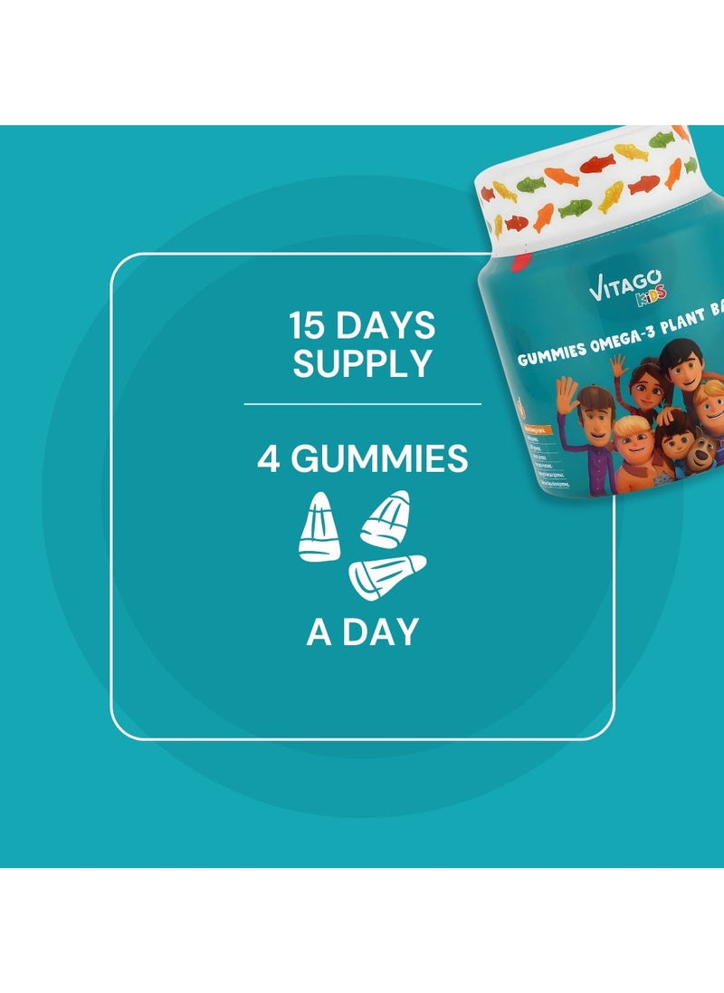 Kids Omega-3 Gummies Plant-Based  - 60 Gummies