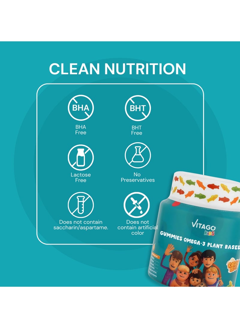Kids Omega-3 Gummies Plant-Based  - 60 Gummies