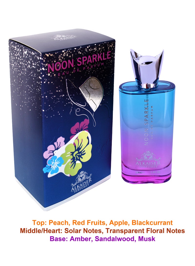 ALKAISER PERFUMES NOON SPARKLE Eau De Parfum 100ml ALKAISER PERFUMES A Captivating Fragrance for Every Occasion - Image 3