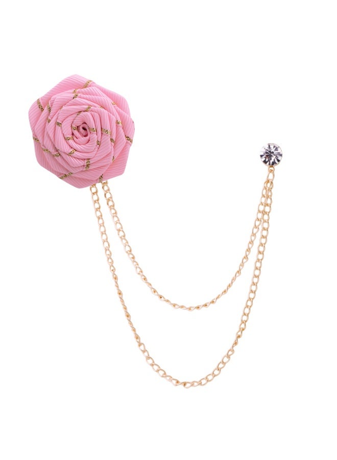 Shougu New Style Handmade Fabric Suit Accessories Tassel Flower Brooch Chest Flower 
