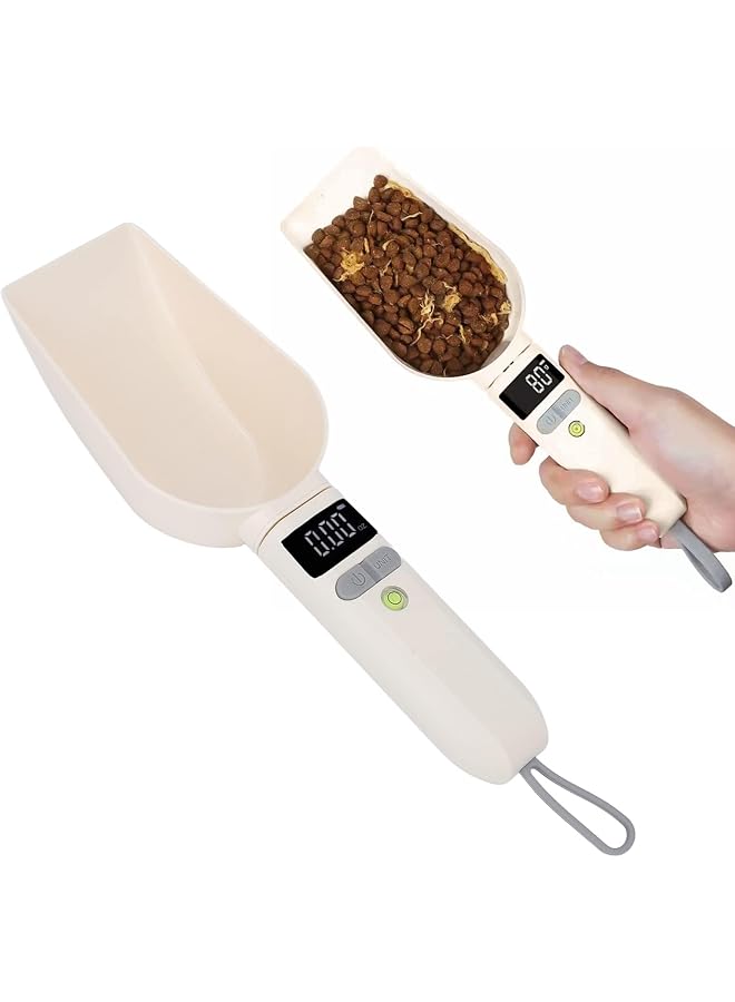 Excefore Rechargeable Food Measuring Spoon   Versatile Digital Food Scoop For Kitchen And Pet Use, Precise And Detachable, Weighs 1G To 800G, Supports Units G/Oz/Ml - Image 2