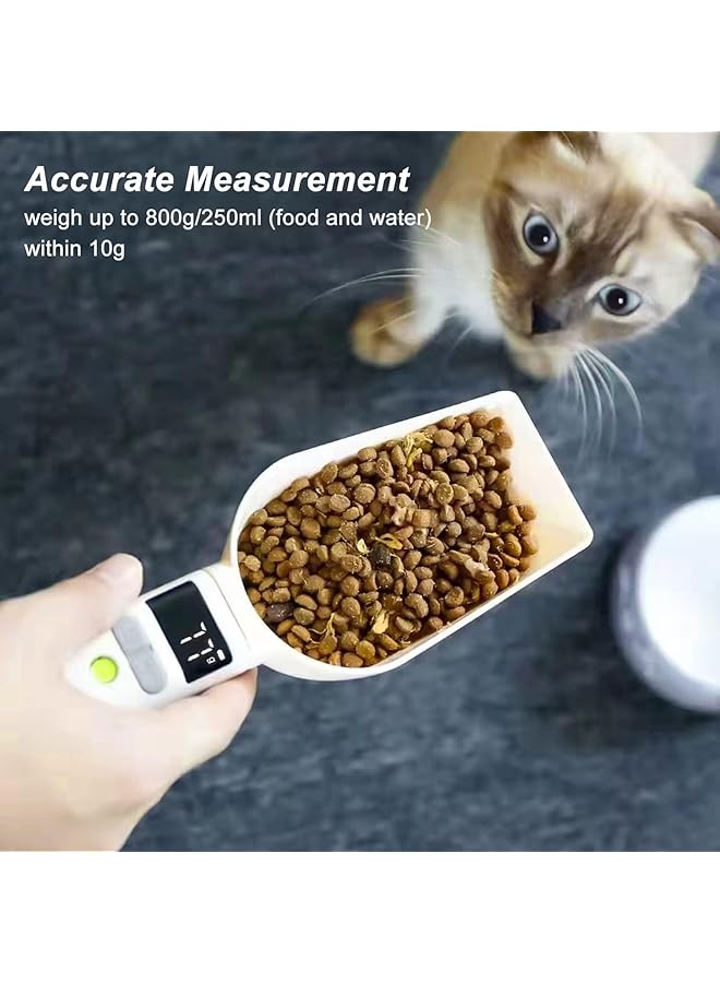 Excefore Rechargeable Food Measuring Spoon   Versatile Digital Food Scoop For Kitchen And Pet Use, Precise And Detachable, Weighs 1G To 800G, Supports Units G/Oz/Ml - Image 5