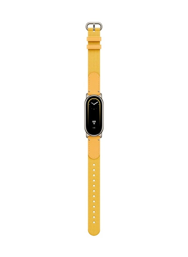 Xiaomi Band Braided Strap Compatible With Band 8 BHR7305GL, Yellow - Image 3
