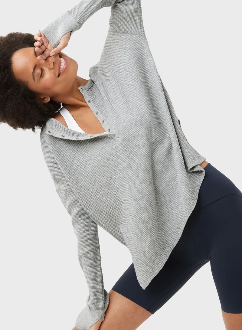 Aerie Waffle Henley T-Shirt