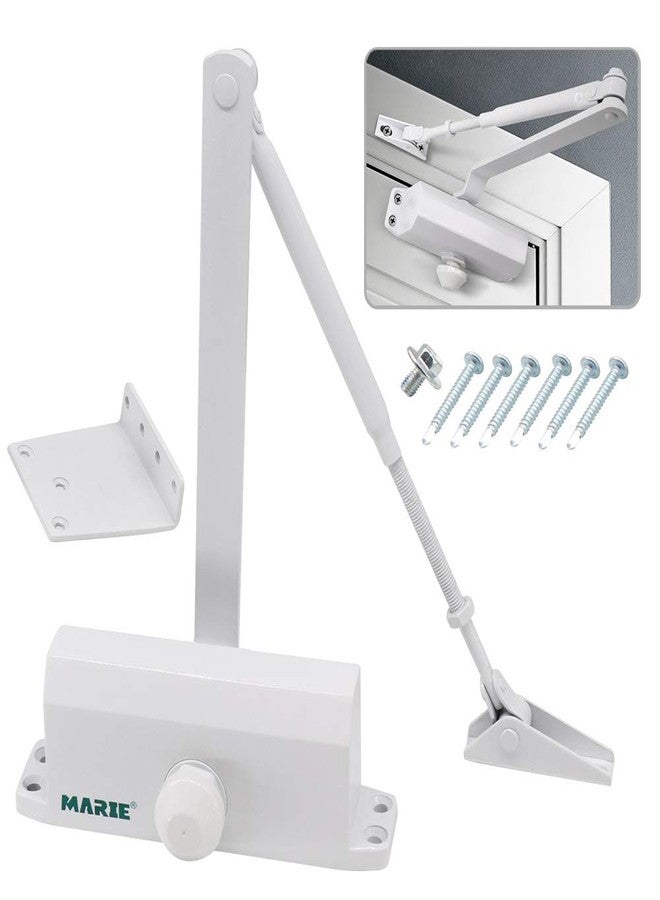 Marie Automatic Door Closer,Size 2 Adjustable Closing Speed Door Closer for 55-99lbs Residential and Commercial Light Doors - Image 1