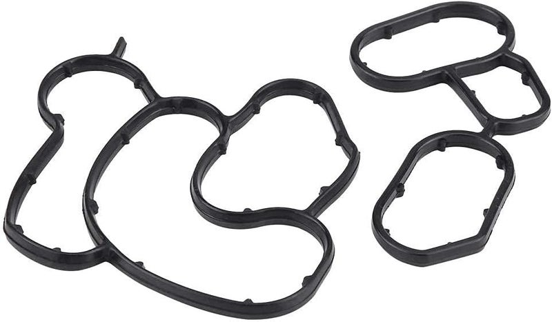 woobles Engine Oil Filter Housing Seal Gasket Oil Cooler Seal Replacement 11427508971 11427508970 - Image 1