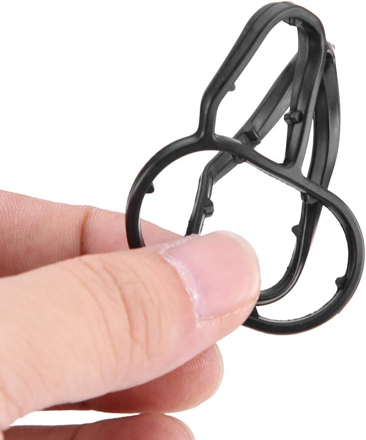 woobles Engine Oil Filter Housing Seal Gasket Oil Cooler Seal Replacement 11427508971 11427508970 - Image 5