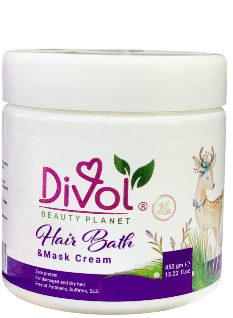 Divol Kids Hair Bath & Mask Cream 450 Ml