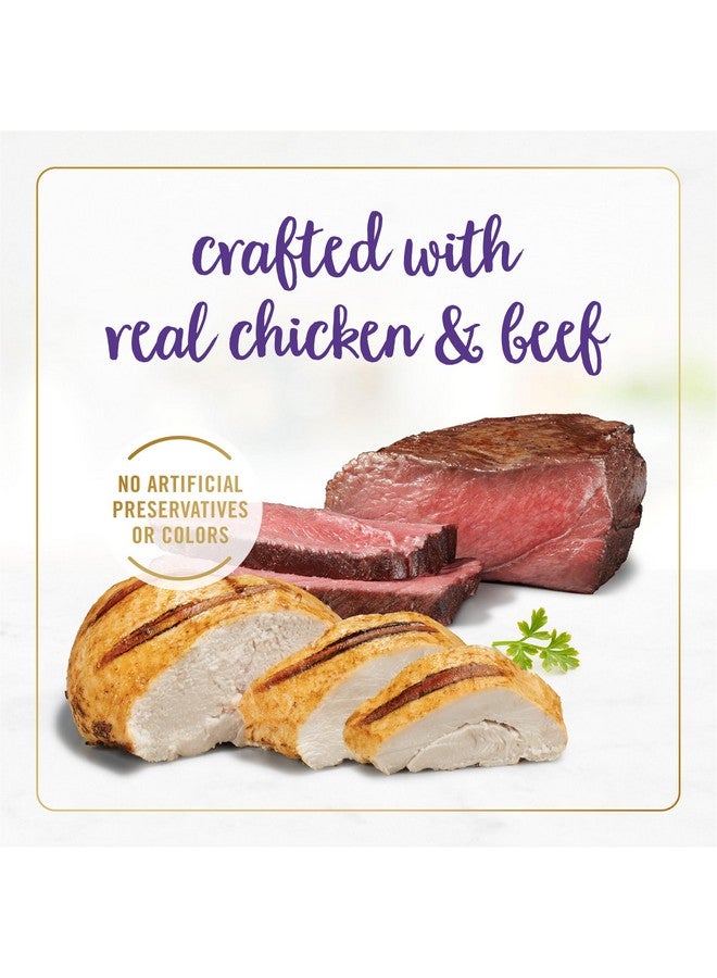 فانسي فيست طعام القطط Y Feast Gravy Lovers Chicken And Beef Feast Gourmet في صلصة طعام القطط الرطبة - 3 أونصة (عبوة من 24 قطعة) - Image 4