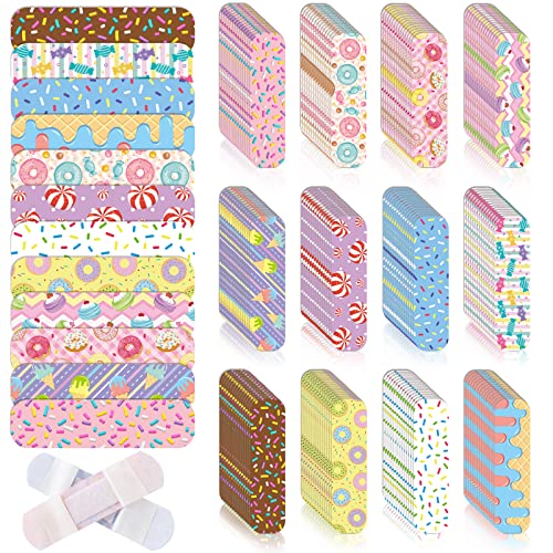 Panelee 120 Pcs Kids Bandages Bulk Cute Cartoon Flexible Waterproof Breathable Bandages Strip Protect Cuts and Scrapes for Girls Boys Children ToddlersCute Style - Image 2