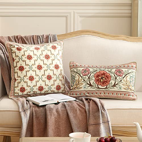 patdrea Velvet Euro Sham Decorative Throw Pillow Covers Set Soft Durable Cushion Cases Pillowcase for Couch Bedroom Car Living Room 4 PCS - Image 5