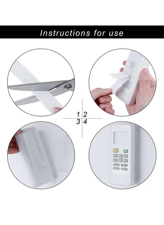 VINSOC - Hook and Loop Tape Velcro Adhesive Strip Self Sticky Back Fastening Heavy Duty Reusable Double Sided 6M * 2CM - Image 1