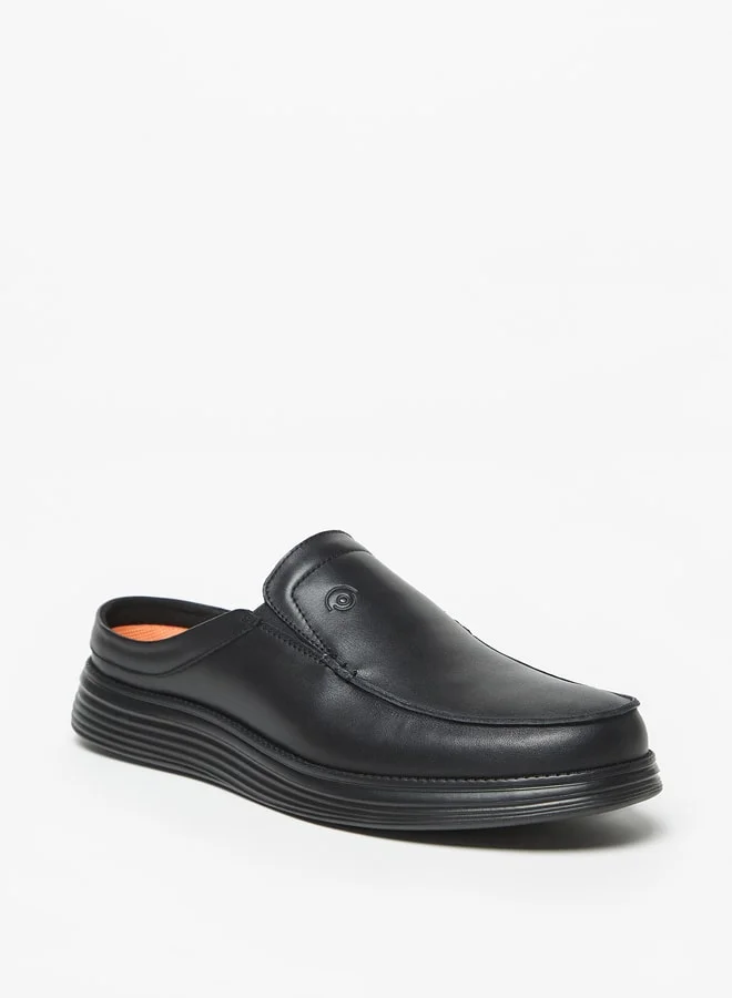 Le Confort Men'S Solid Slip-On Mules