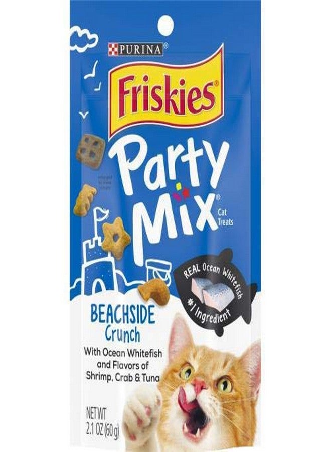 Friskies Purina Friskies Beachside Crunch Party Mix Cat Treats, 2.1 Ounce - Image 1