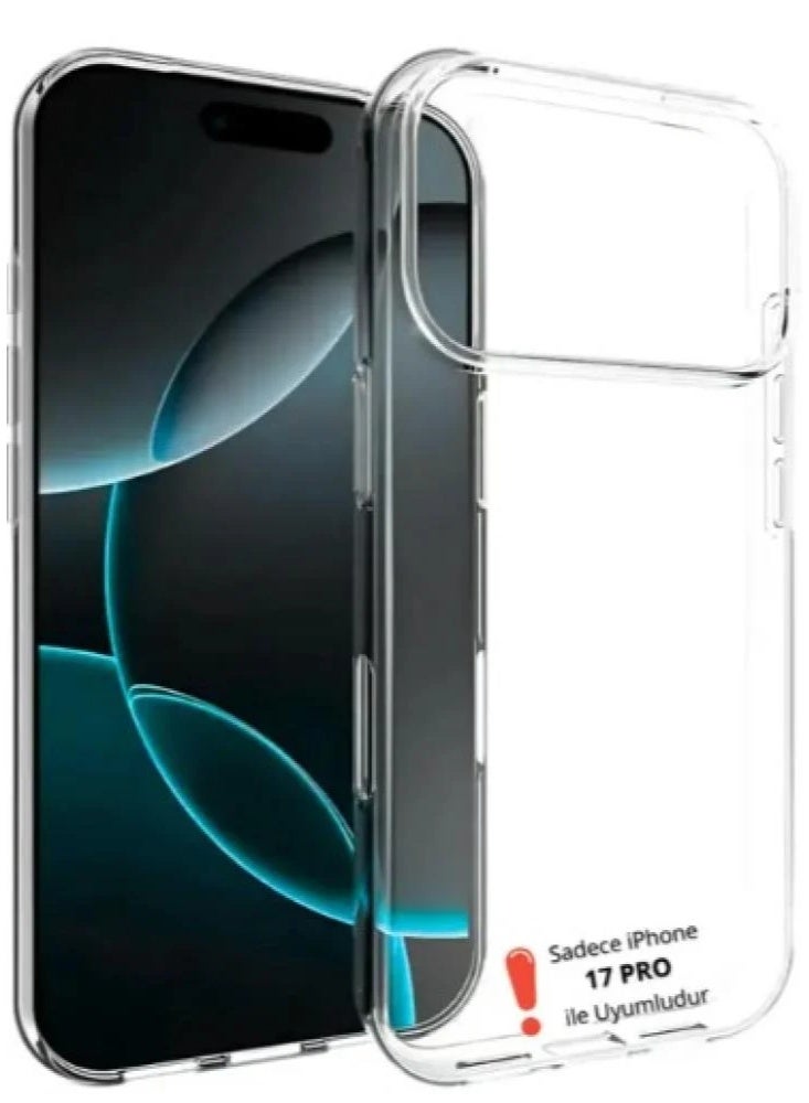 iPhone 17 Pro Case Anti-Yellowing and Anti-Scratch, Durable Shockproof Clear Case, Clear