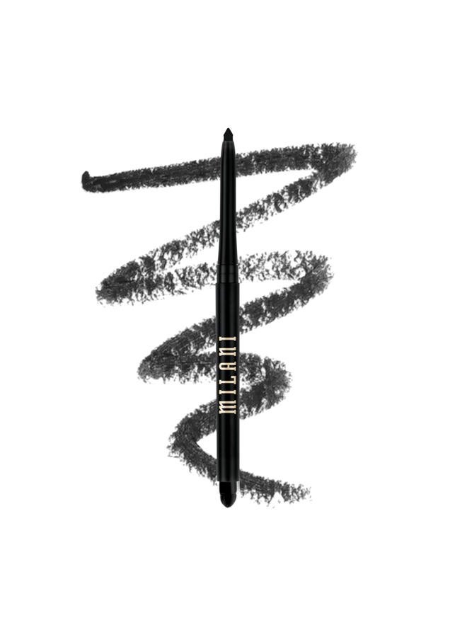 MILANI Stay Put Eyeliner - After Dark (0.01 Ounce) Cruelty-Free Self-Sharpening Eye Pencil with Built-In Smudger - Line & Define Eyes with High Pigment Shades for Long-Lasting Wear - Image 1