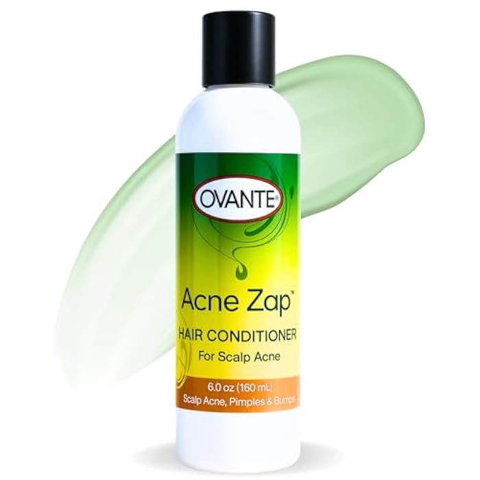 Ovante AZap Hair Conditioner for Greasy Oily Itchy Scalp, CLEAR Your Scalp, Neck & Back from Bacne, Blackheads & Blemishes - 6.0 oz - Image 1