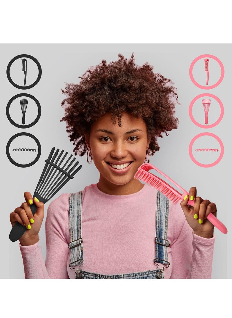 Bonita - Detangling Hair Brush for Women Wet Curly Hair - Black Color - Image 1