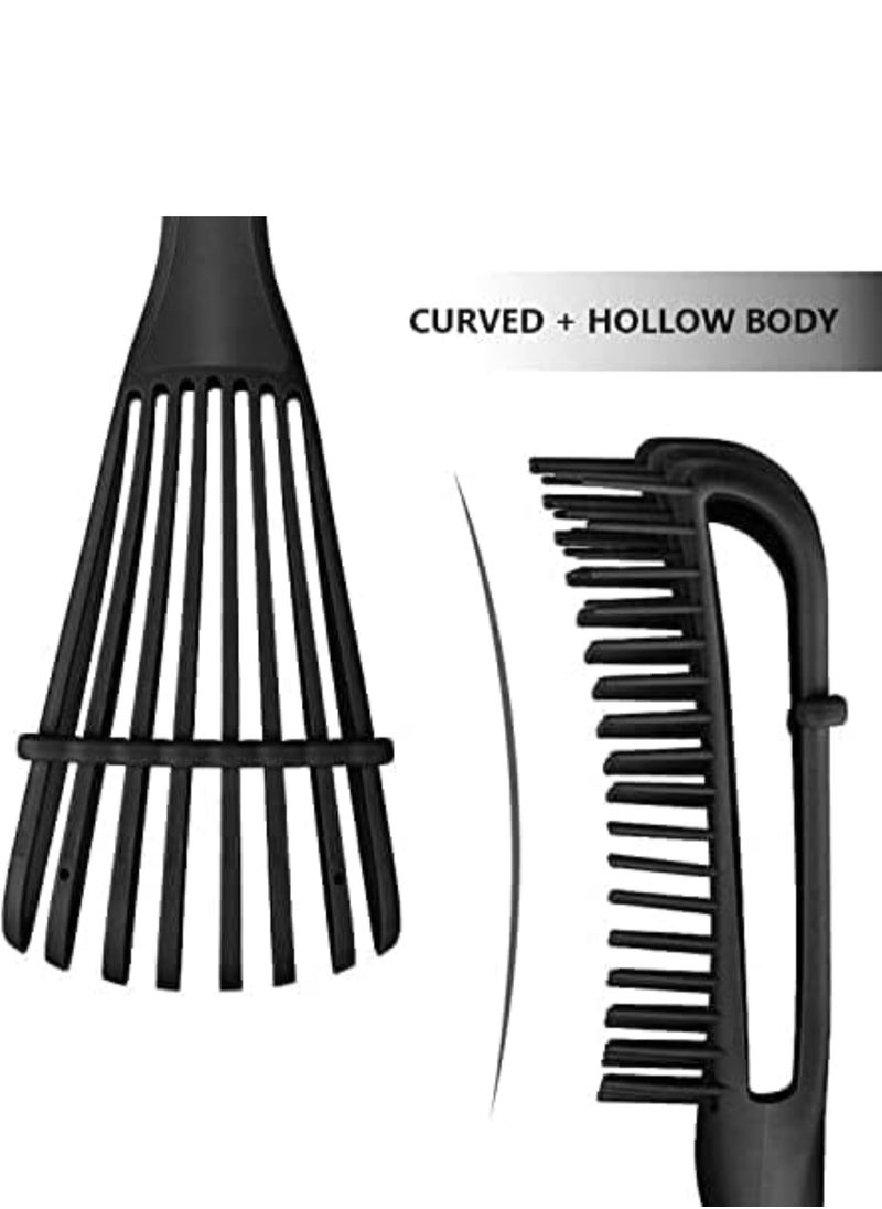 Bonita - Detangling Hair Brush for Women Wet Curly Hair - Black Color - Image 1