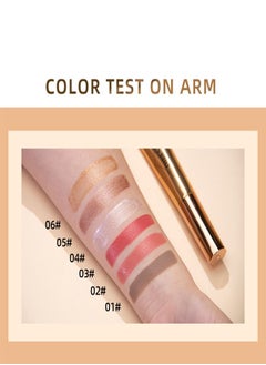 QiBest Multi-Functional Blush pen,Light And Natural,To Create A Good Sense Of Makeup No.03  - Image 5