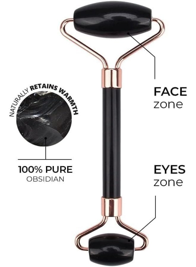 zoba Natural stone roller for face and neck – to stimulate collagen and rejuvenate the skin - Image 3
