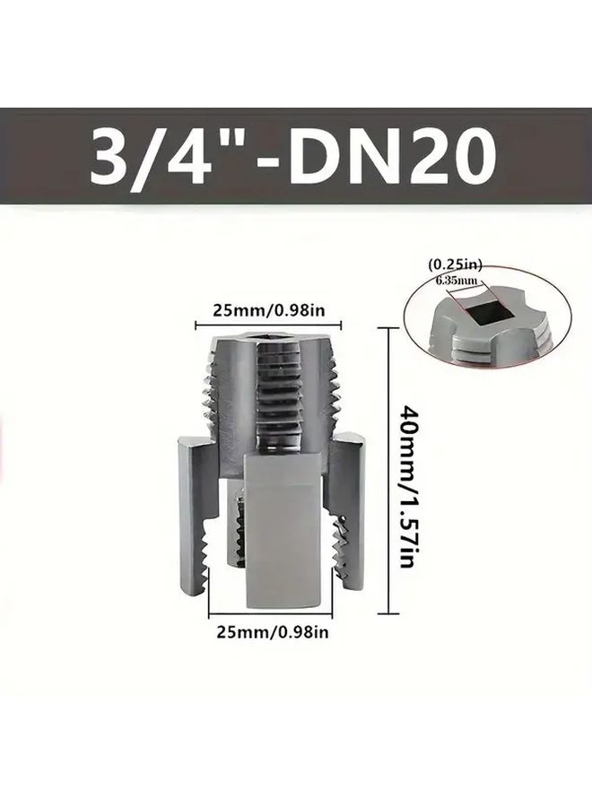 PPR Water Pipe Thread Repair Tool 1 2 Inch DN15 Electric Drill Type Hole Opener - Image 3