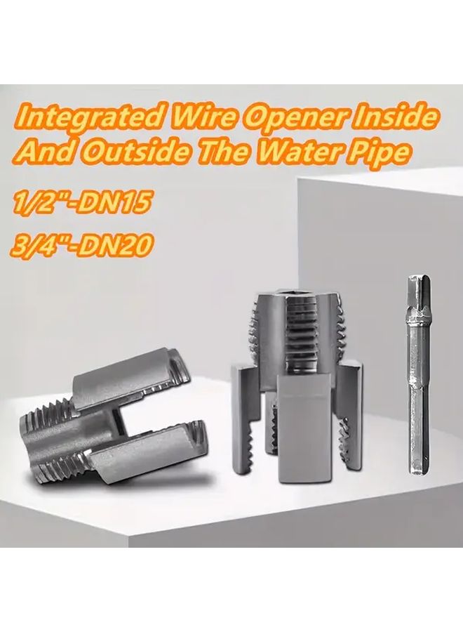 PPR Water Pipe Thread Repair Tool 1 2 Inch DN15 Electric Drill Type Hole Opener - Image 4