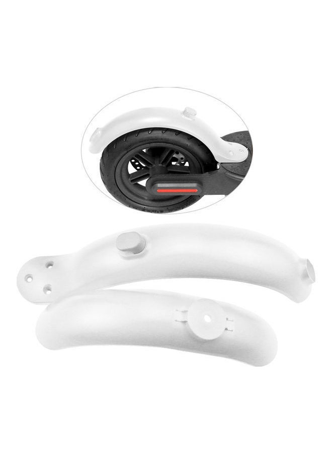 NIBEMINENT Scooter Fender Rear Front Mudguard Set  - Image 1