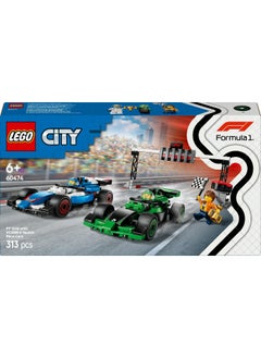 LEGO LEGO City F1 Grid with VCARB & Sauber Race Cars 60474 Building Set (313 Pieces)  - Image 2