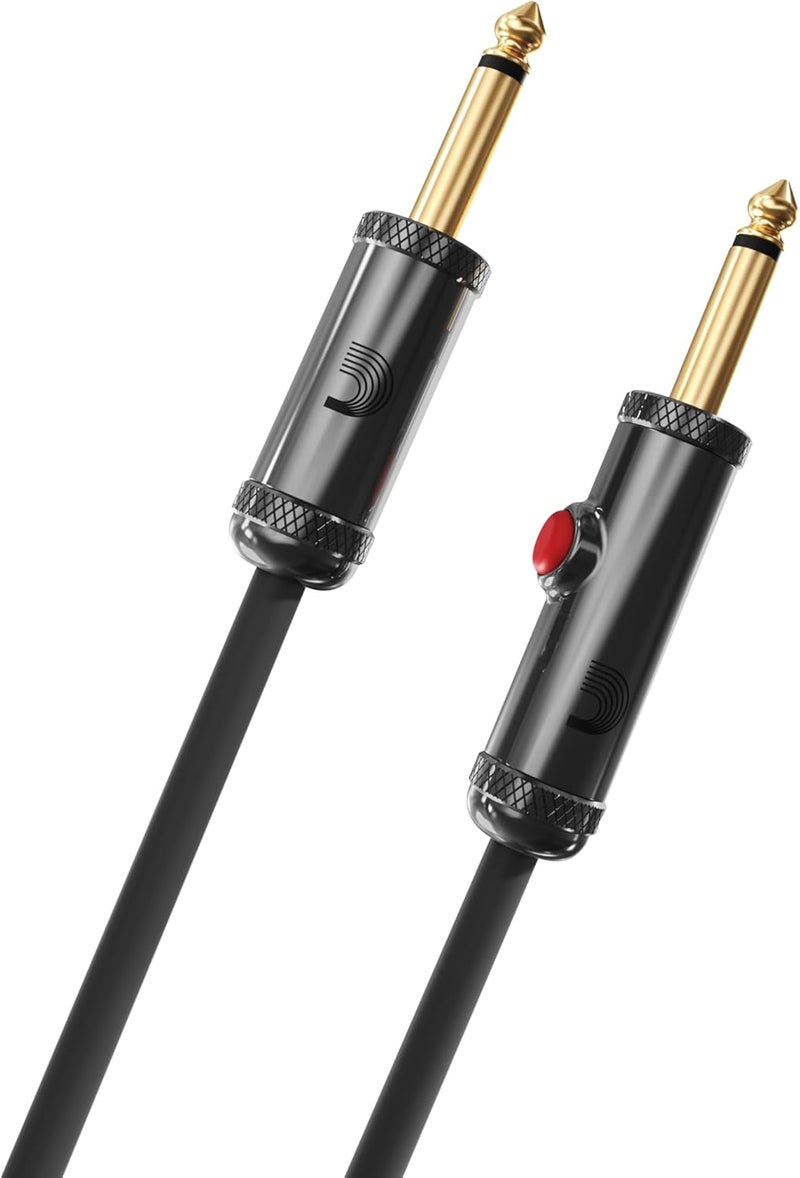 Planet Waves كابل آلة موسيقية D'Addario بطول 15 قدم مع قاطع الدائرة - Image 2