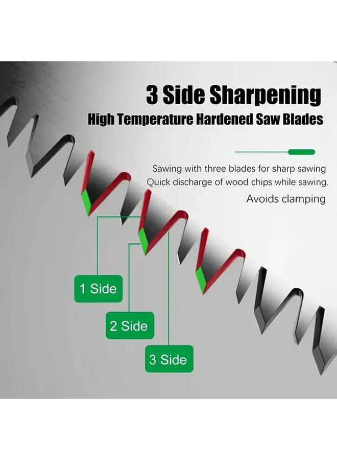 1pc Folding Pocket Hand Saw Heavy Duty Compact Saw For Trimming Camping Gardening Tree - Image 4