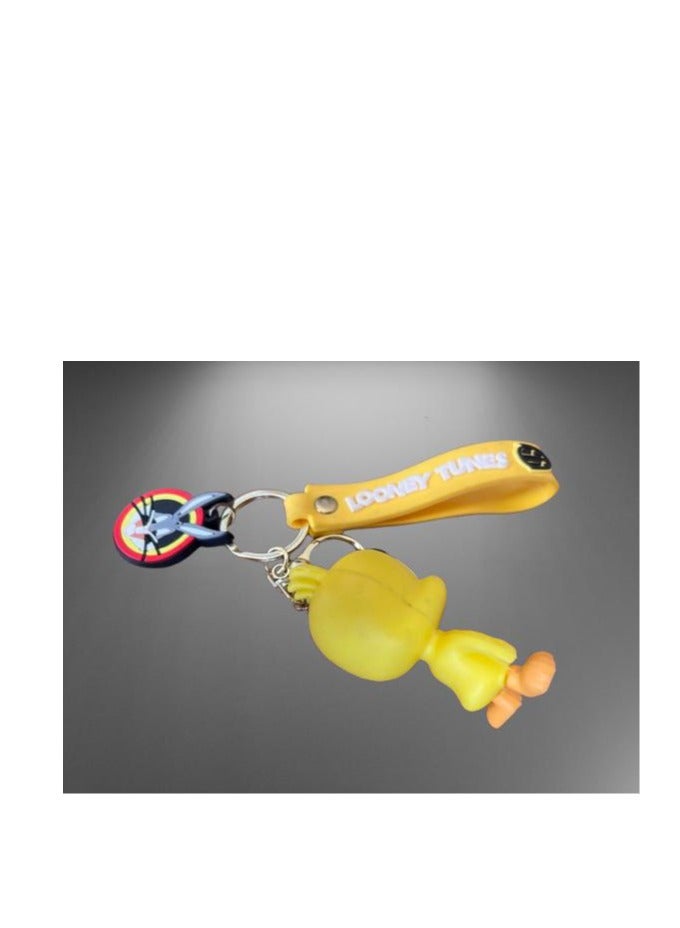 LOONEY TUNES key chain medallion TWEETY - Image 2