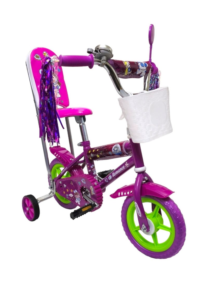 Bike Size 10 Inch with Back Support and Reverse Walking & Supported Wheels For Kids 3 to 4 Years  - Image 3
